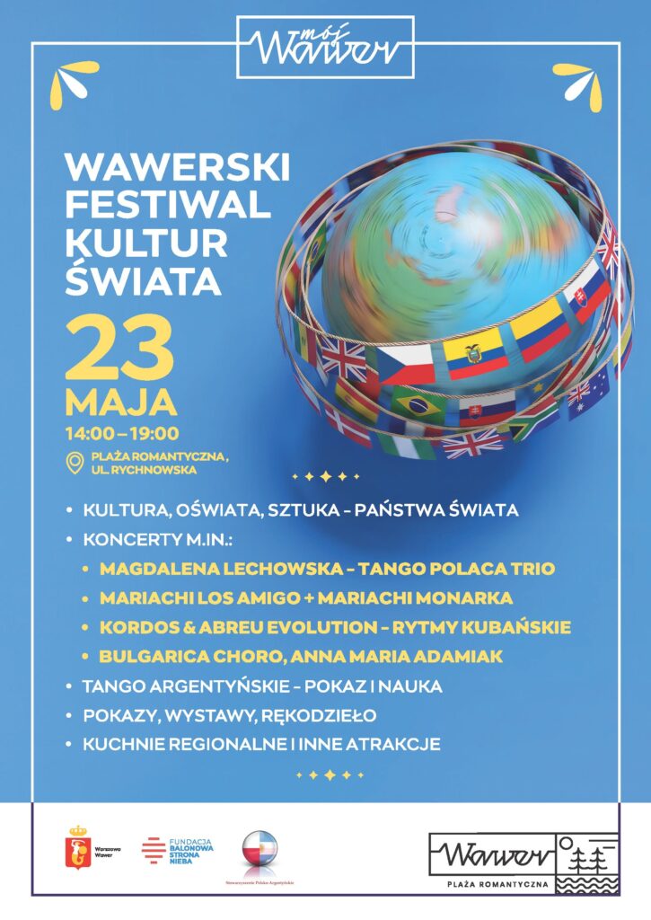 Wawerski Festiwal Kultur Świata Grafika UD Wawer