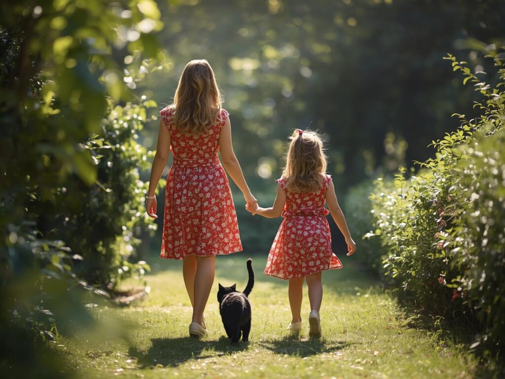 dwa serca jedna miłość foto AI