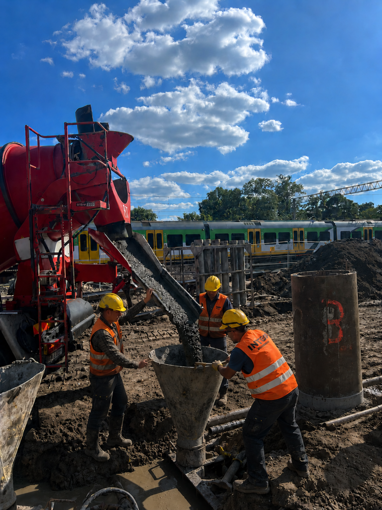 Rembertów bez korków przy torach – powstaje nowy tunel na ul. Marsa Foto PKP PLK via Euvic