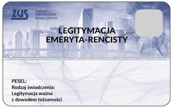 Nowa legitymacja emeryta-rencisty Foto ZUS